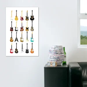 Guitar Collection Poster