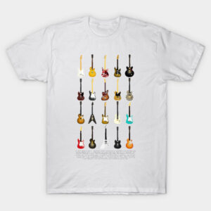 Guitar Collection T-Shirt (with key)