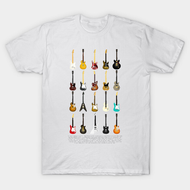 Guitar Collection T-Shirt (with key)