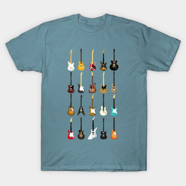 Guitar Collection T-Shirt - Image 3
