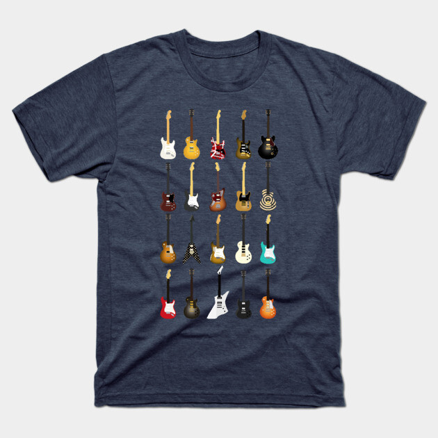 Guitar Collection T-Shirt - Image 4