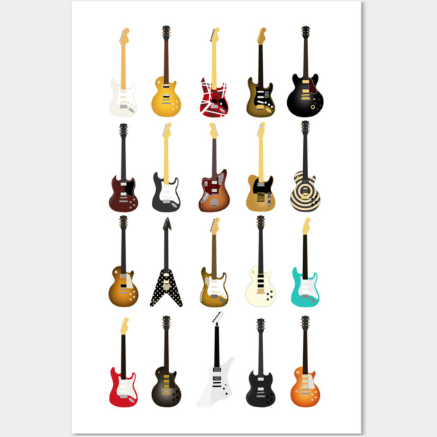 Guitar Collection Poster - Image 2